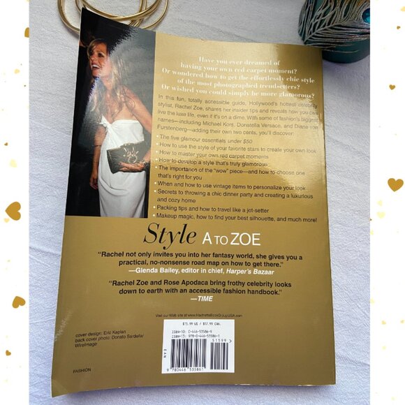Rachel Zoe "Style A to Zoe" and "Living in Style" Book Set - Picture 11 of 14